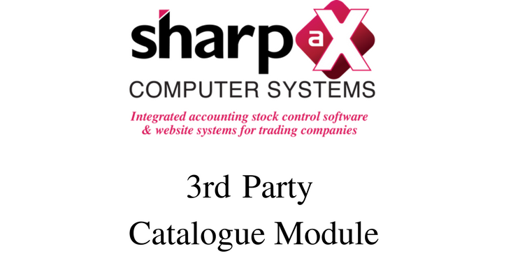 3rd Party Catalogue Module